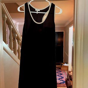 Joie Black Silk Racerback Dress